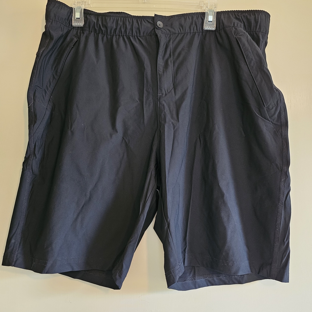 Women's Black Performance Athletic Shorts with Comfortable Waistband
